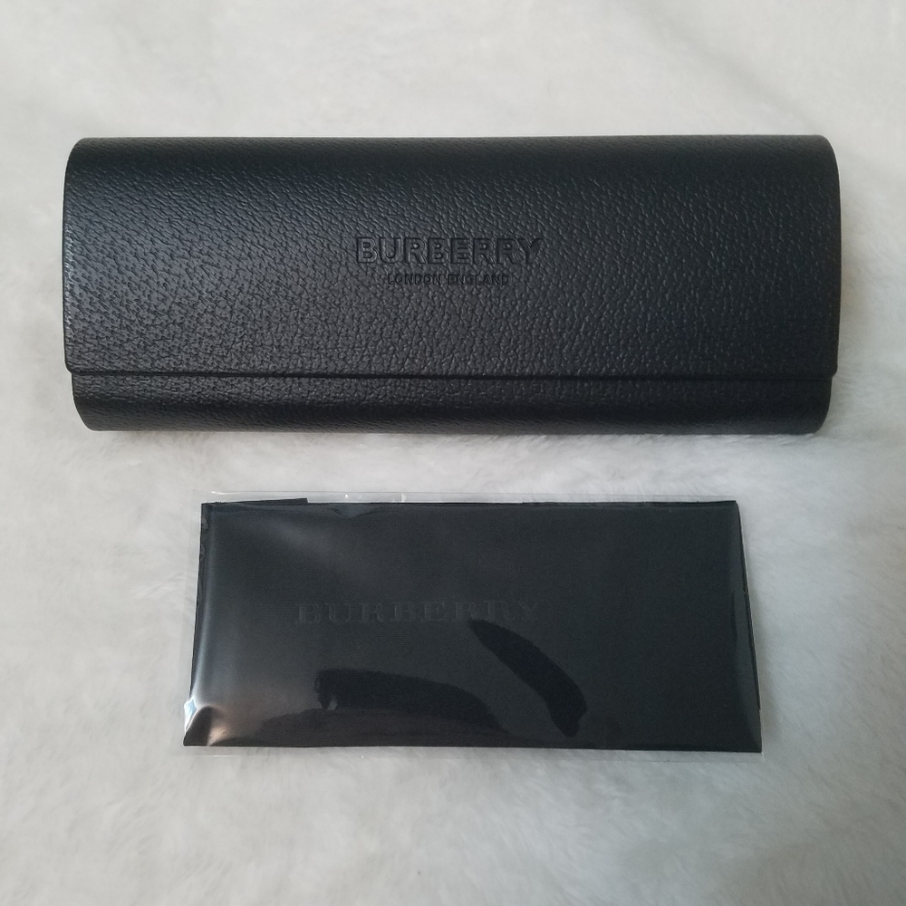 Burberry Sunglass and Eyewear Case with Microfiber Cloth